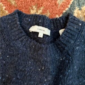 Vince women's Deep Blue Crewneck Sweater